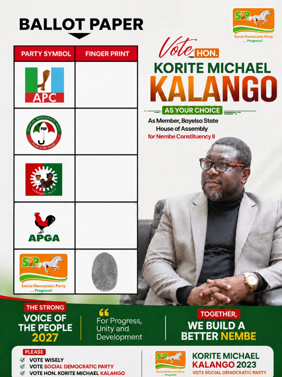 How to Vote SDP Guide